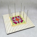 Multiuse Blocking board with long steel rods, 19cm